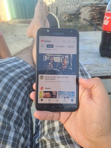 Samsung: Samsung Galaxy J7, 16 GB, rəng - Qara, Sensor