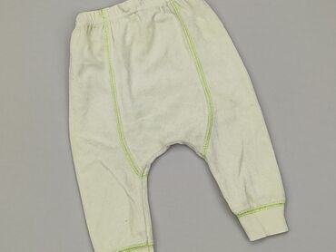 sandały żółte: Sweatpants, 9-12 months, condition - Good