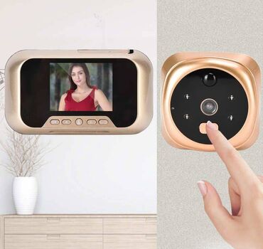 камера видеонаблюдения скрытая: Дверной глазок с видеокамерой Intelligent Doorbell Escam C21