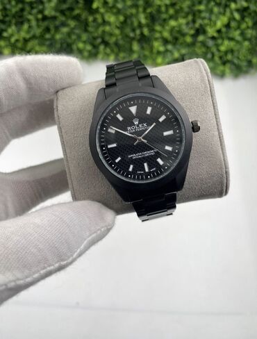 tek qas: Qol saatı, Rolex, rəng - Qara