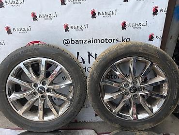 5 110: Колесо летнее R19 Falken 235/55 на литых дисках KIA - Размер шин — 4