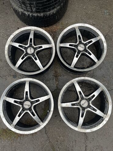 диск субару: Куйма Дисктер R 18 Комплект, тешиктери - 5, Колдонулган