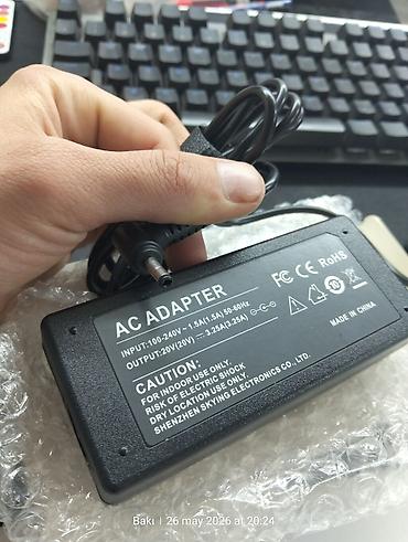ucuz notbuk: AC Adapter – Noutbuk üçün şarj qurğusu Texniki göstəricilər: - Giriş — 4