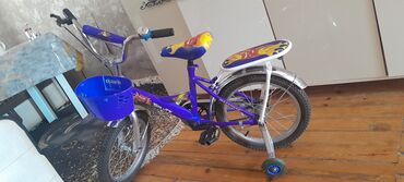 3 təkərli velosiped satılır: Yeni Dörd təkərli Uşaq velosipedi 16", Ödənişli çatdırılma, Rayonlara çatdırılma