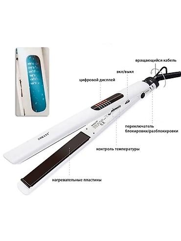 Утюжки для волос: Выпрямитель для волос Sokany HS-025 Кнопка питания для управления — 7