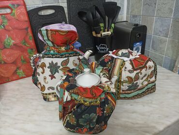 Чайники: Текстильные грелки на чайникикастрюликазаны. Хороший подарок — 18