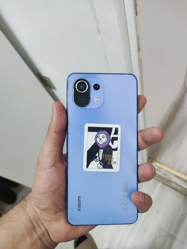 телефон fly li lon 3 7 v: Xiaomi Mi 11 Lite, 128 ГБ, цвет - Синий, 
 Отпечаток пальца, Face ID
