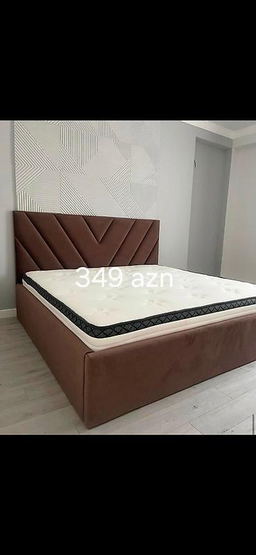 bambu matras: Yataq dəsti – yumşaq parça ilə üzlənmiş, geniş başlıq və qutu tipli — 1