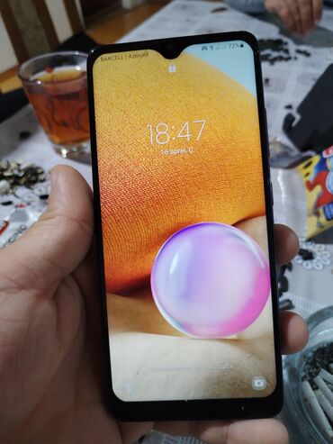 samsung j2 ikinci el: Samsung Galaxy A32, 128 GB, rəng - Qara, Barmaq izi
