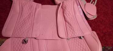 Oturacaq örtükləri: Avtomobil oturacaq üzlükləri dəsti – çəhrayı rəng - Tam dəst: ön və — 3