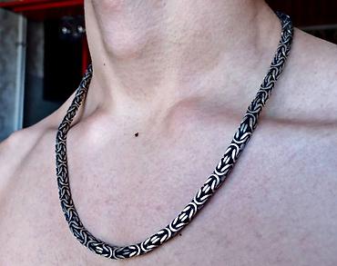 Серебряные цепочки: Ювелирные украшения Серебряные Цепи и Браслеты😍💎 — 44