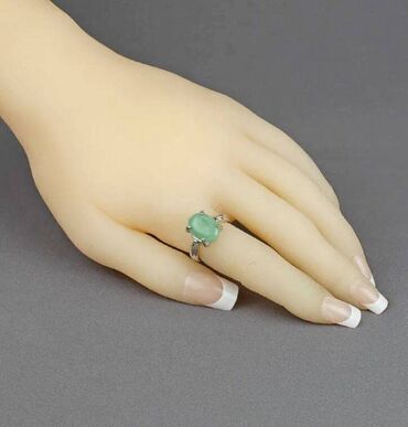 xros mini бишкек: Кольцо "Элегант" из нефрита. Размер камня - 14 х 10 мм. Металл -