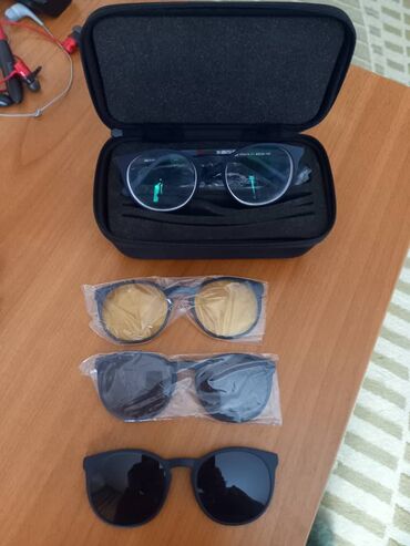черные очки: Продаю почти новые Romeo Careye оправу с тремя солнцезащитными