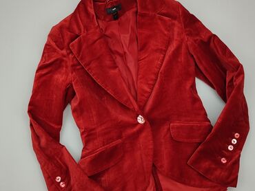 czerwona bluzki z koronką: Marynarka Damska H&M, S, stan - Dobry