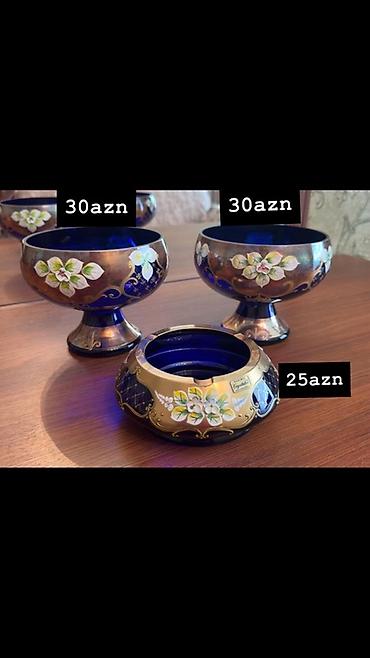 Dəst-85 AZN - 2 ədəd ayaqlı konfet qabı – Dairəvi kasa forması lalafo.az -da Dəst-85 AZN - 2 ədəd ayaqlı konfet qabı – Dairəvi kasa forması