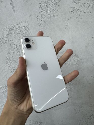 разблокировка icloud цена: IPhone 11, Колдонулган, 128 ГБ, Ак, Каптама, 79 %
