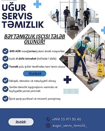 divan temizleyen: Təmizlik | Evlər, Mənzillər, Ofislər | Gündəlik təmizlik, Pəncərələrin, fasadların yuyulması, Təmirdən sonra təmizlik — 2