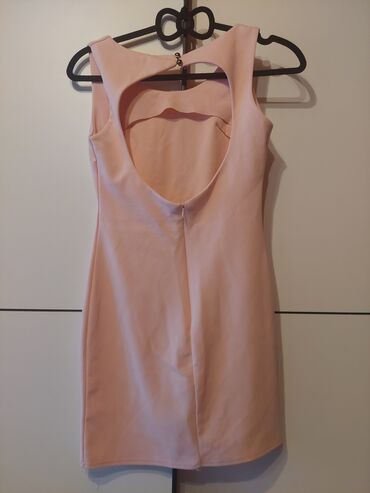 lepršave haljine za punije: M (EU 38), color - Pink, Cocktail, With the straps