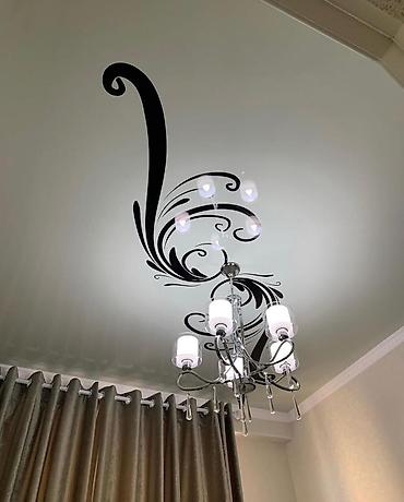 Натяжной потолок: Натяжной потолок Глянцевое, Матовое, 3D потолки Гарантия, Бесплатная консультация, Бесплатный замер — 9