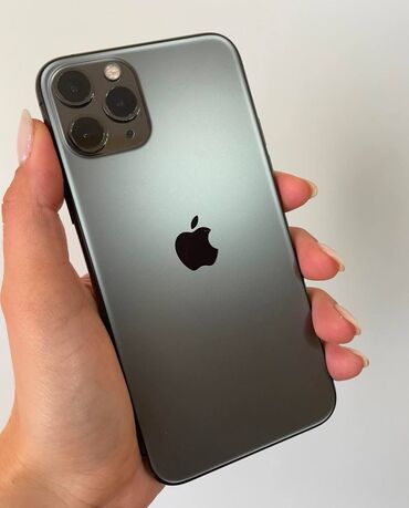 чехол айфон 11: IPhone 11 Pro, Колдонулган, 256 ГБ, Кара, Коргоочу айнек, Кабель, Каптама, 81 %