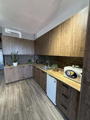 Посуточная аренда квартир: 1 комната, Душевая кабина, Постельное белье, Кондиционер — 13