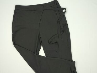 stradivarious cargo: Zara, Material trousers for women, S (EU 36)