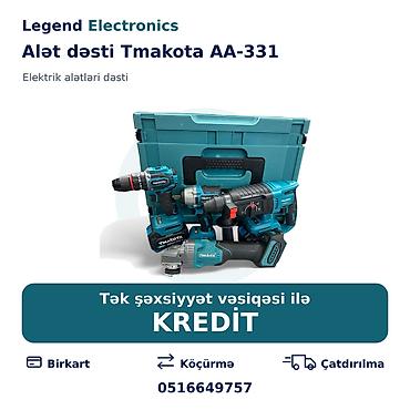 islənmis drel: Elan başlığı: Alət dəsti Tmakota AA-331 Elan mətni: Tmakota AA-331 — 1