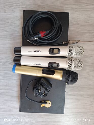 mikrafon simsiz: İşlənmiş Simsiz (Bluetooth) Mikrofon Shure, Ünvandan götürmə