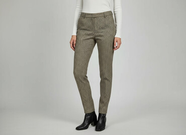 białe spodnie damskie mohito: Mohito, Material trousers for women, size XS