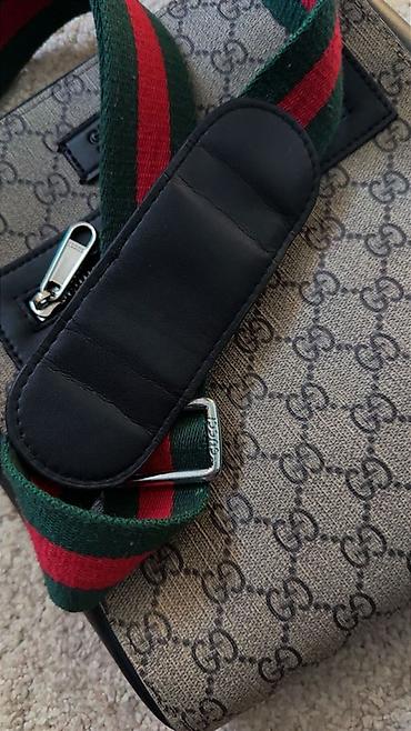 Классические сумки: Сумка через плечо Gucci GG Canvas - Материал: плотный канвас с — 2
