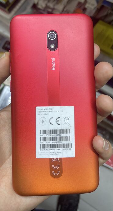 телефон xiaomi mi4i: Xiaomi, Redmi 8A, Б/у, 32 ГБ, цвет - Оранжевый, 2 SIM