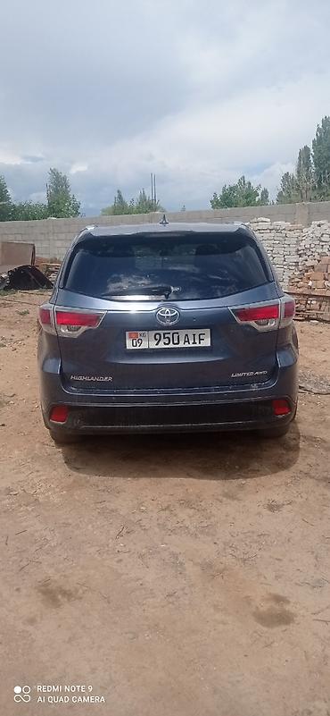 5: Toyota Highlander: 2016 г., 3.5 л, Кроссовер — 2