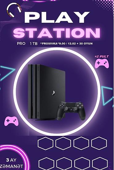 ps4 prasifka: PlayStation 4 Pro oyun konsolu - Yaddaş: 1 TB - Prosivka: 9.00 / — 1