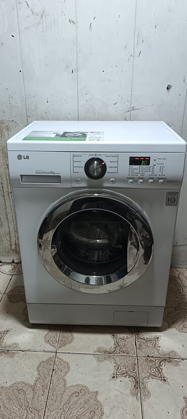 Paltaryuyan maşınlar: Paltaryuyan maşın LG, 6 kq, Avtomat, Qurutmasız, Kredit yoxdur
