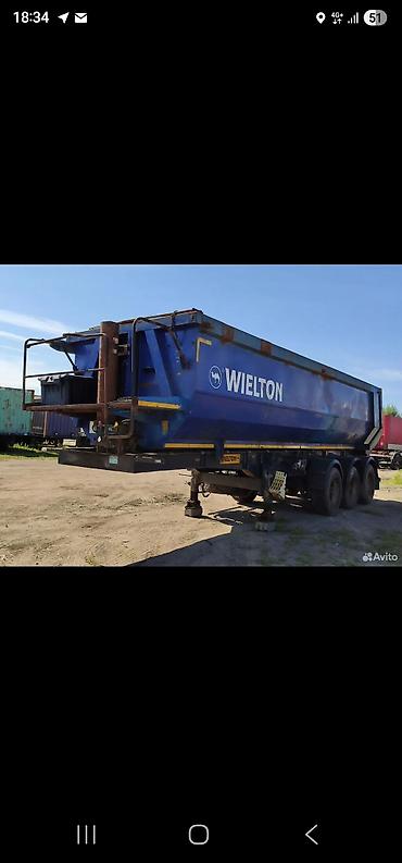 экокожа рулон: Прицеп, Wielton, Самосвал, Б/у — 4