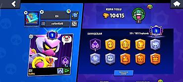 Digər: Brawl Stars oyunu üçün hesab - Ad: Eli (ID: #2QV9JZ2UGC) — 1