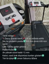 Nərdlər: Başlıq: Təcili satılır ‼️ Açıqlama: - Qaçış aparatı - Maksimum daşıma