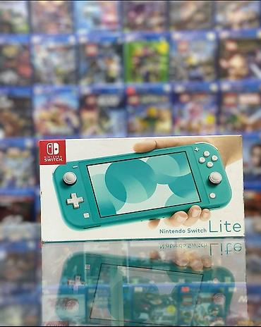 Nintendo Switch Lite – Turkuaz rəng - Portativ dizayn: yüngül və
