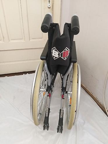Invalidska kolica: Nemacka aluminijumska invalidska kolica poznate marke BB, u veoma — 7