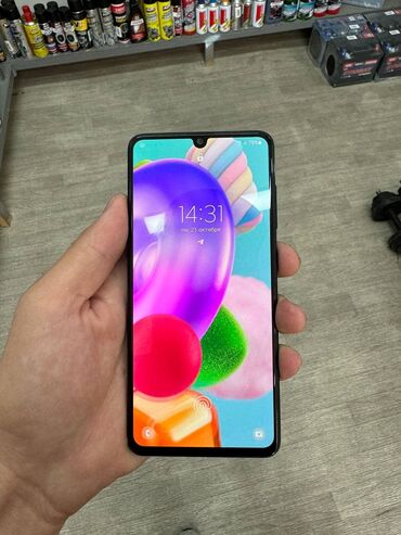 Samsung: Samsung Galaxy A41, Б/у, 64 ГБ, цвет - Синий, 2 SIM