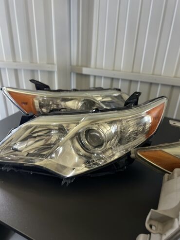 Передние фары: Комплект передних фар Toyota 2005 г., Б/у, Оригинал, США — 4