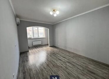 баха гагарина квартиры: 1 бөлмө, 45 кв. м, 106-серия, 1 кабат, Евроремонт