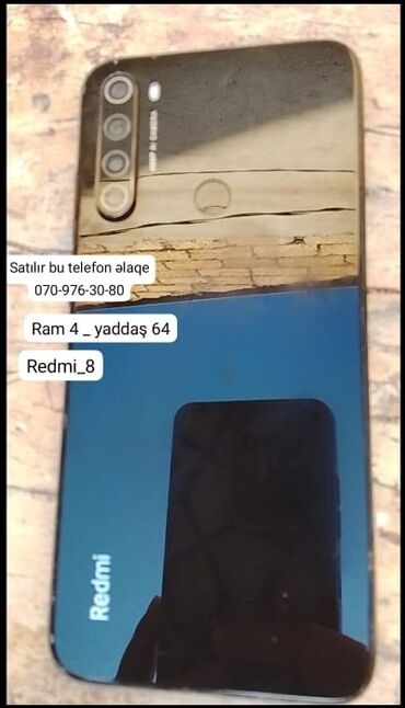 TV və video: Redmi 8, 64 GB, rəng - Qara