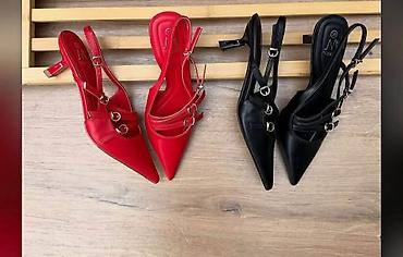 galileo patike: Ženske letnje obuće – elegantne slingback štikle i ravne papuče - — 1