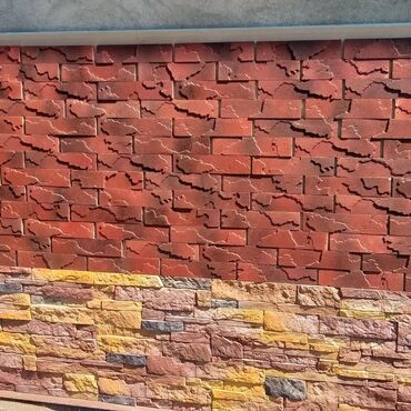 Tikinti işləri: Dekorativ daş hal hazırda ən mühasir sayılır, evin fasadınızı içəri — 23