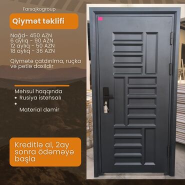 Giriş qapıları: Yeni Giriş qapısı Rayonlara çatdırılma, Pulsuz çatdırılma — 7