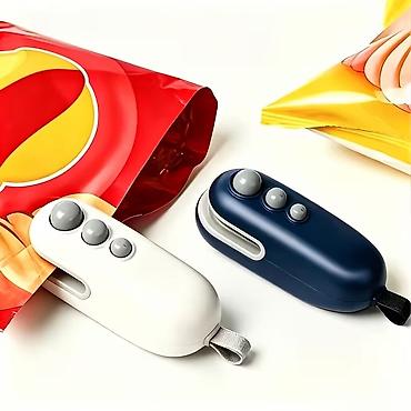 Paketləmə aparatları: Portativ Paket Möhürləmə Aparatı – ağ rəng İstifadə sahəsi: çips — 1