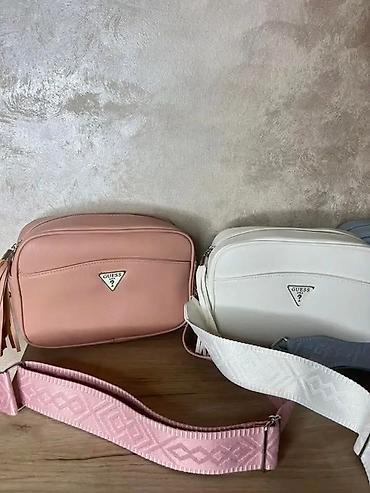 Putni koferi i torbe: GUESS ženske torbe – više modela i boja - Crossbody sa pletenim — 18