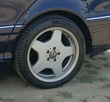 Диски: Литые Диски R 18 AMG, Комплект, отверстий - 4, Б/у