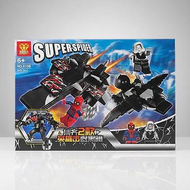Игрушки: Конструктор “SUPER-SPIDER” (NO. 813B) - Тематика: супергерои и — 1